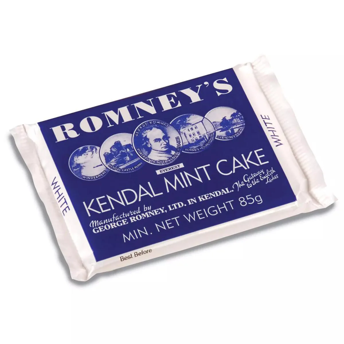 Romney’s white Kendal Mint Cake